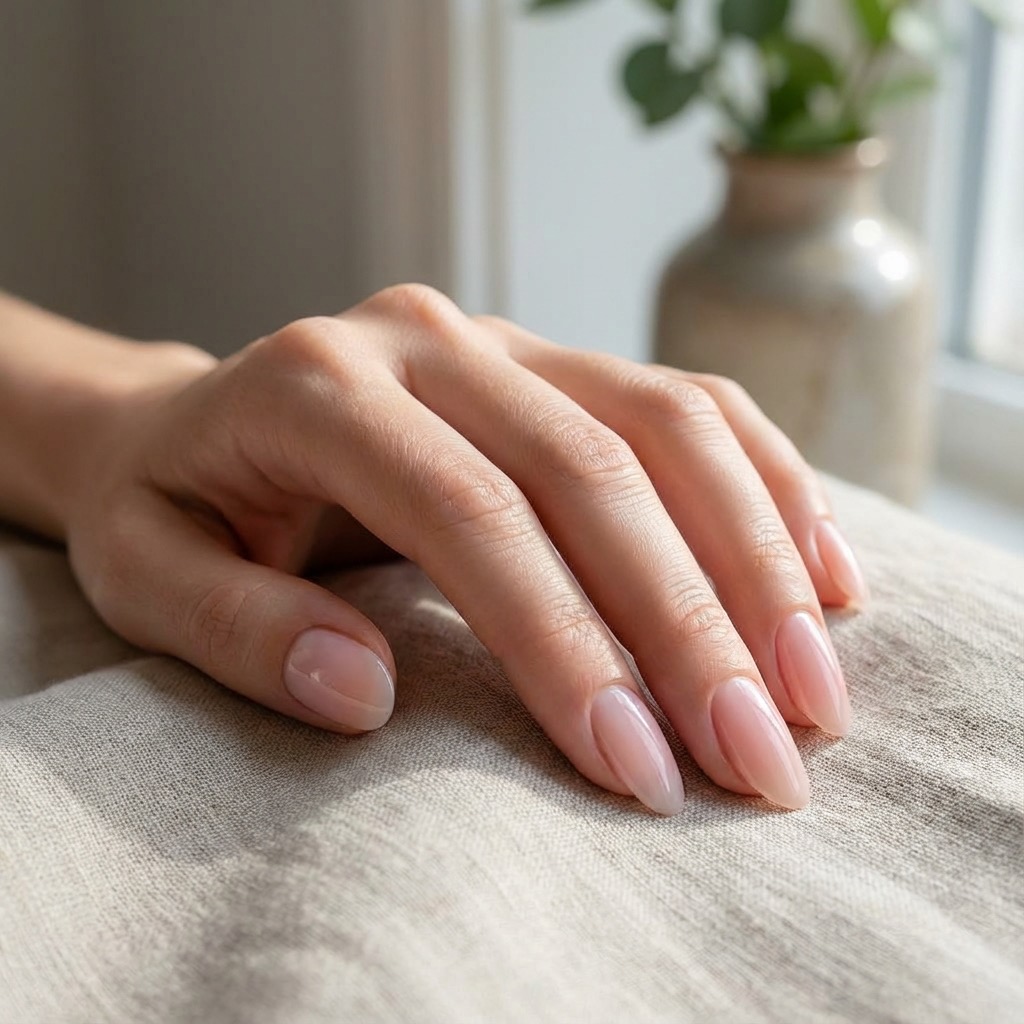 Oval nail shape hero image