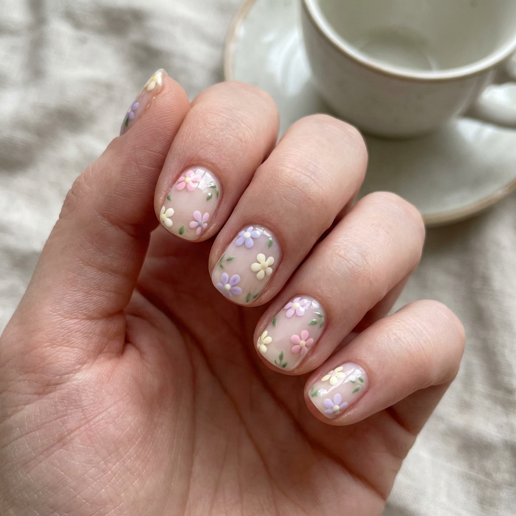 Spring Florals - Delicate flower patterns and pastels